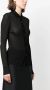 TOM FORD Geribbelde blouse Zwart - Thumbnail 3