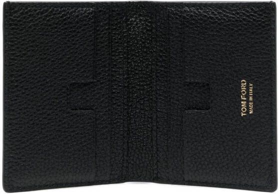 TOM FORD Leren portemonnee Zwart