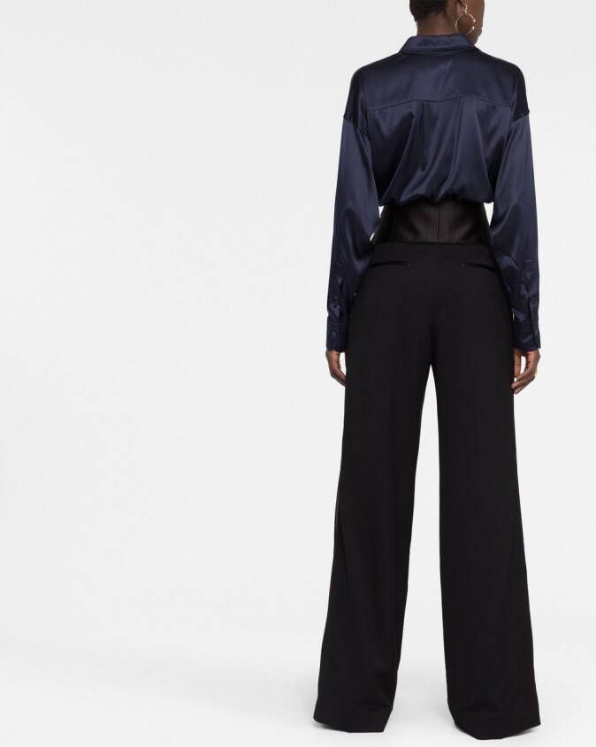 TOM FORD High waist broek Zwart