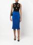 TOM FORD High waist midi-rok Blauw - Thumbnail 2