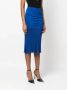 TOM FORD High waist midi-rok Blauw - Thumbnail 3