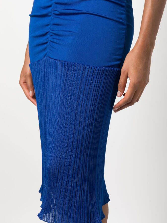 TOM FORD High waist midi-rok Blauw