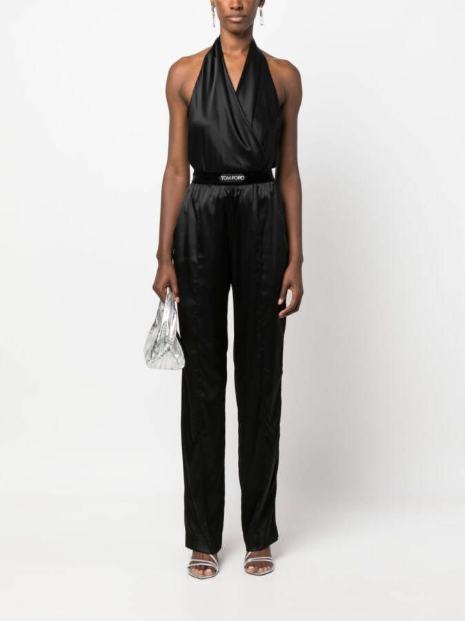 TOM FORD High waist broek Zwart