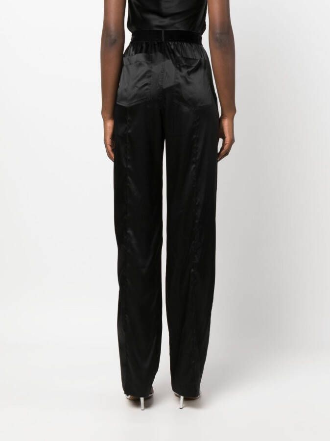 TOM FORD High waist broek Zwart