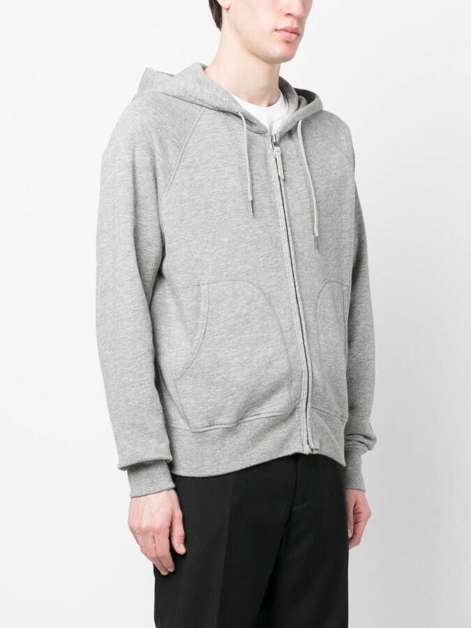 TOM FORD Hoodie met rits Grijs