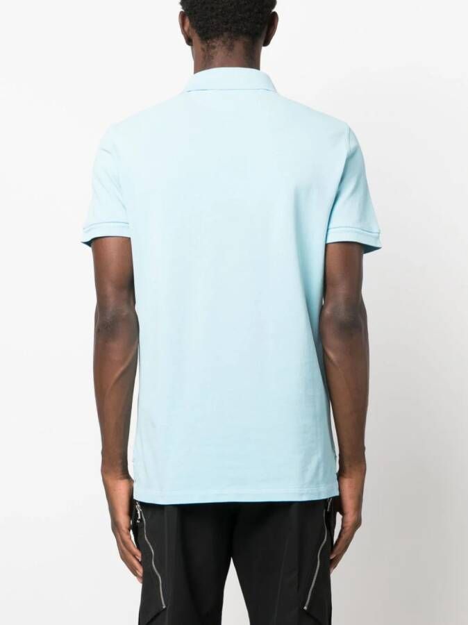 TOM FORD Katoenen poloshirt Blauw