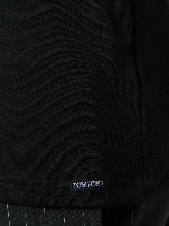 TOM FORD Klassiek T-shirt Zwart