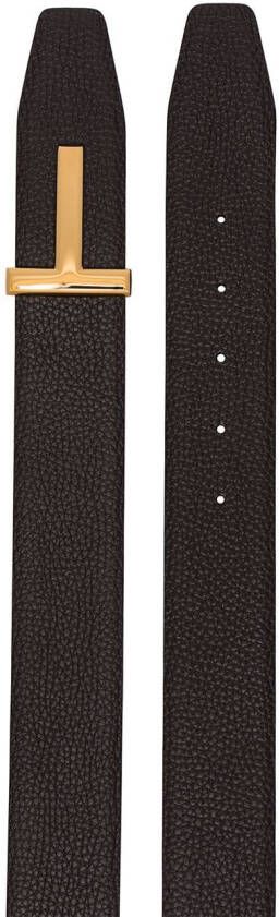 TOM FORD Klassieke riem Bruin