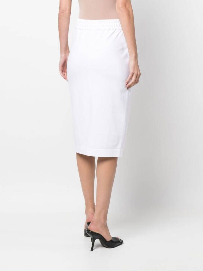 TOM FORD Kokerrok met trekkoord Wit