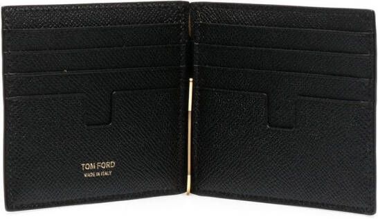 TOM FORD Leren portemonnee Zwart