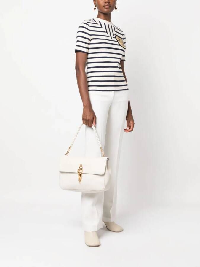 TOM FORD Leren shopper Beige