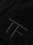 TOM FORD Badjas met geborduurd logo Zwart - Thumbnail 3