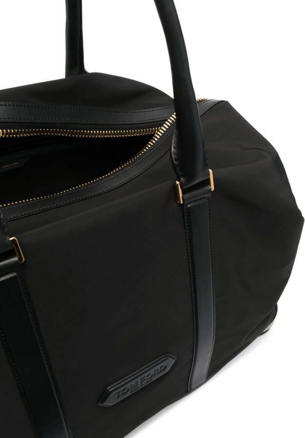 TOM FORD Reistas met logopatch Zwart