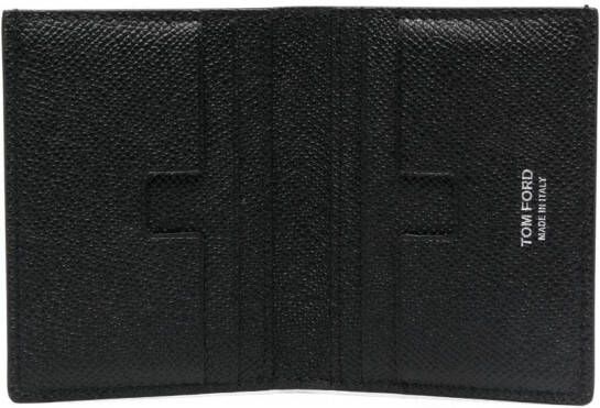 TOM FORD Leren portemonnee Zwart