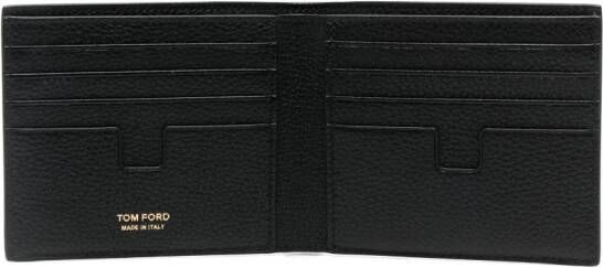 TOM FORD Portemonnee met logoplakkaat Zwart