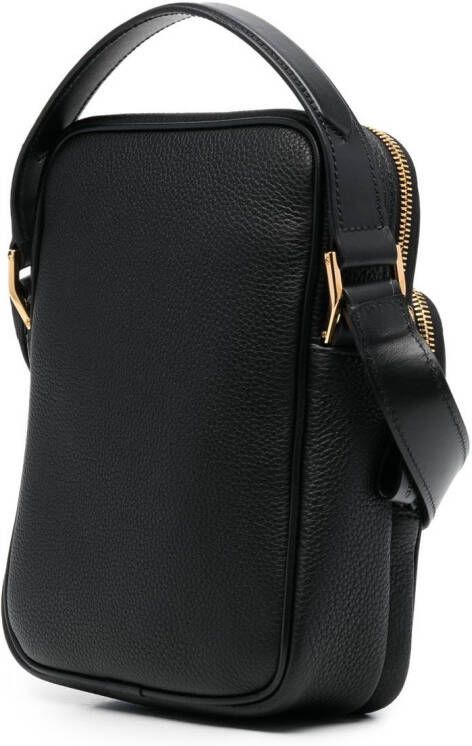 TOM FORD Messengertas met logoprint Zwart