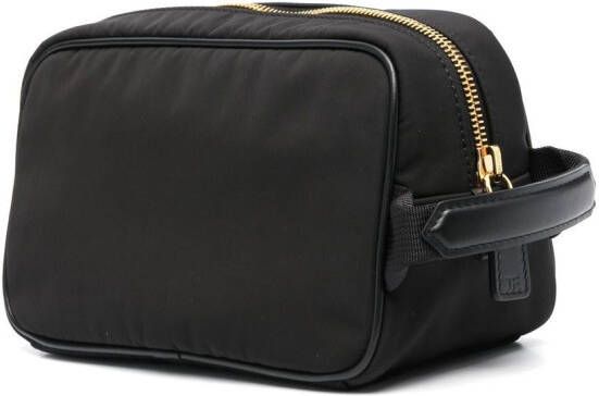TOM FORD Clutch met logoprint Zwart