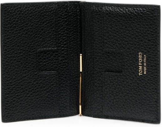 TOM FORD Leren portemonnee Zwart