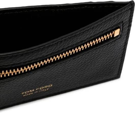 TOM FORD Pasjeshouder met logo Zwart