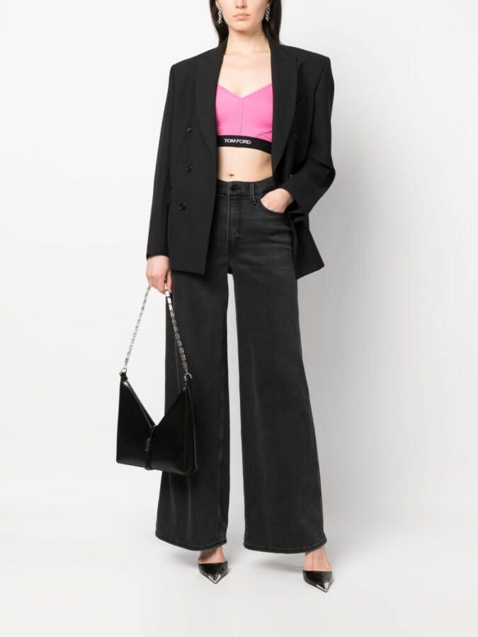 TOM FORD Bralette met logo afwerking Roze