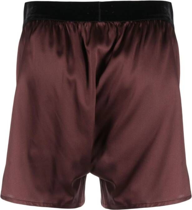 TOM FORD Boxershorts met logoband Bruin