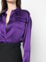 TOM FORD Button-up blouse Paars - Thumbnail 5