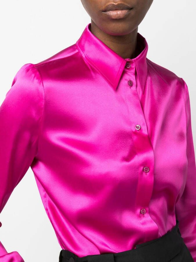 TOM FORD Zijden blouse Roze