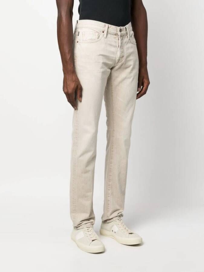 TOM FORD Straight jeans Beige