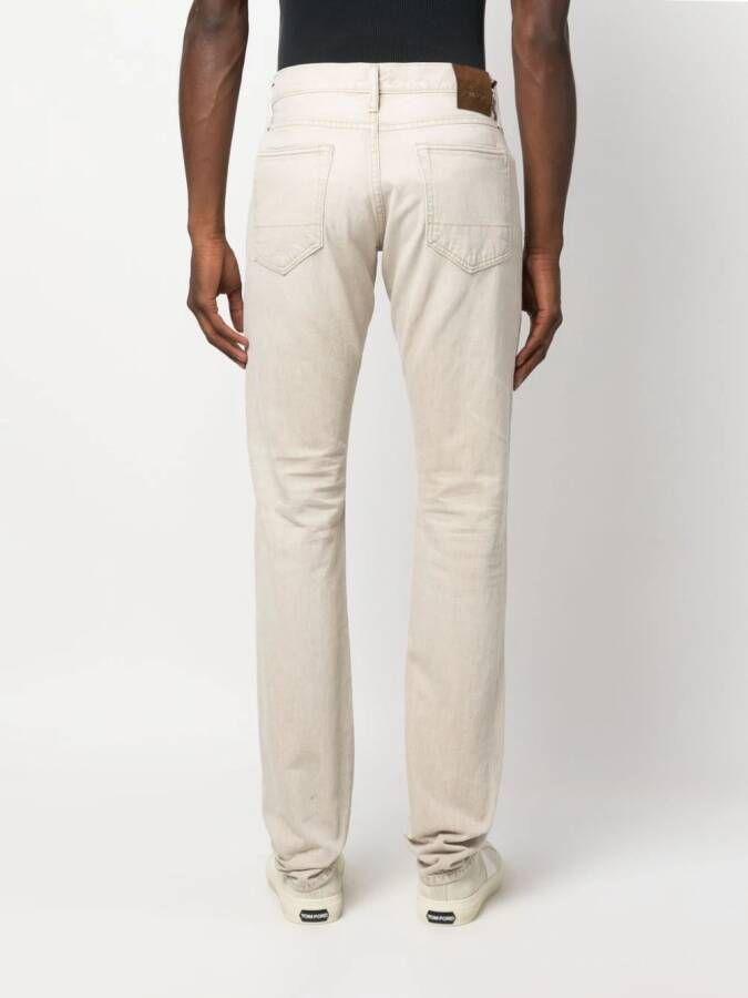 TOM FORD Straight jeans Beige
