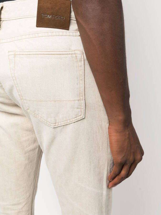 TOM FORD Straight jeans Beige