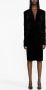 TOM FORD Midi-jurk met watervalhals Zwart - Thumbnail 2