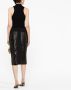 TOM FORD Midi-rok met trekkoord Zwart - Thumbnail 4