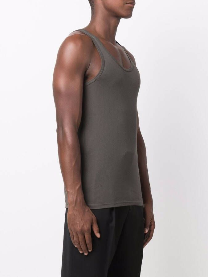 TOM FORD Tanktop met logo Groen