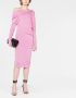 TOM FORD Off-shoulder jurk Roze - Thumbnail 2