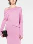 TOM FORD Off-shoulder jurk Roze - Thumbnail 5