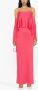 TOM FORD Jurk met ruches Roze - Thumbnail 4