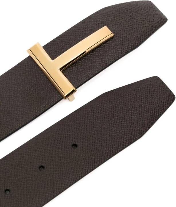 TOM FORD Omkeerbare riem Bruin