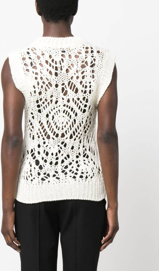 TOM FORD Mouwloze top Wit