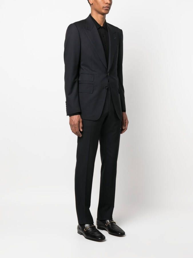 TOM FORD Pak met opstaande revers Blauw