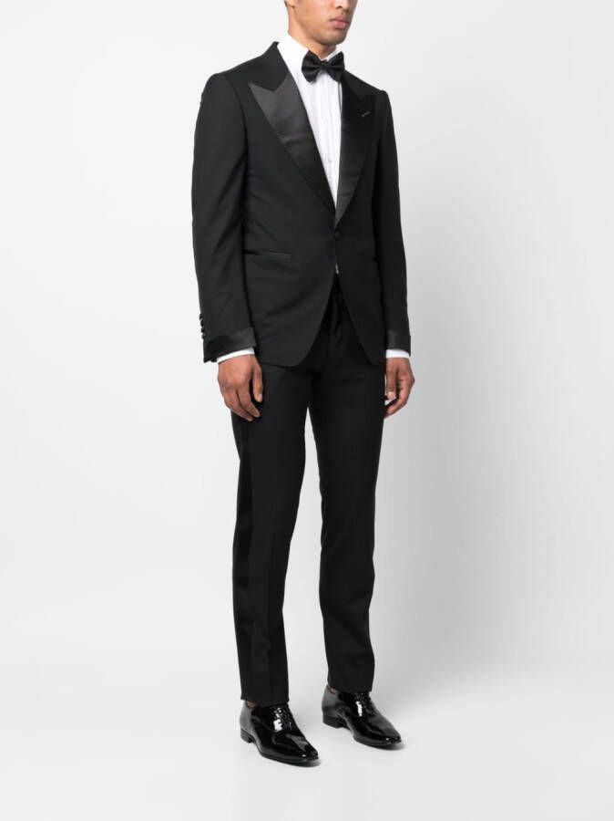 TOM FORD Pak met enkele rij knopen Zwart