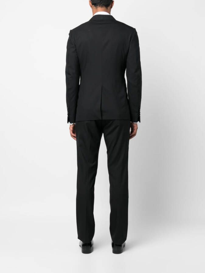 TOM FORD Pak met enkele rij knopen Zwart