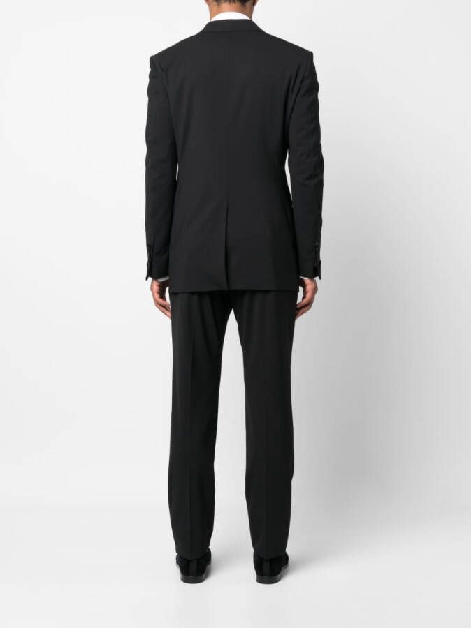 TOM FORD Pak met enkele rij knopen Zwart
