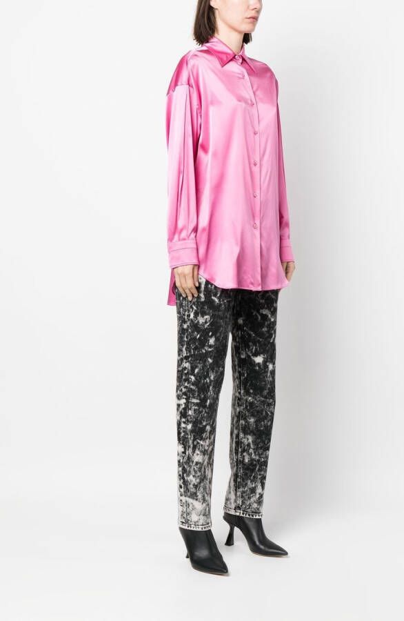 TOM FORD Button-up blouse Roze
