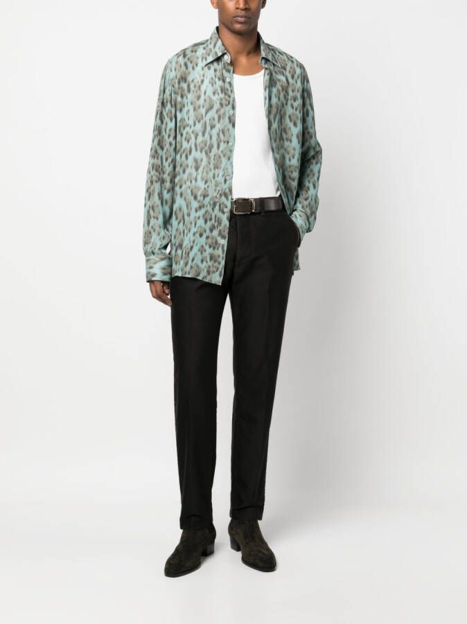 TOM FORD Straight pantalon Bruin