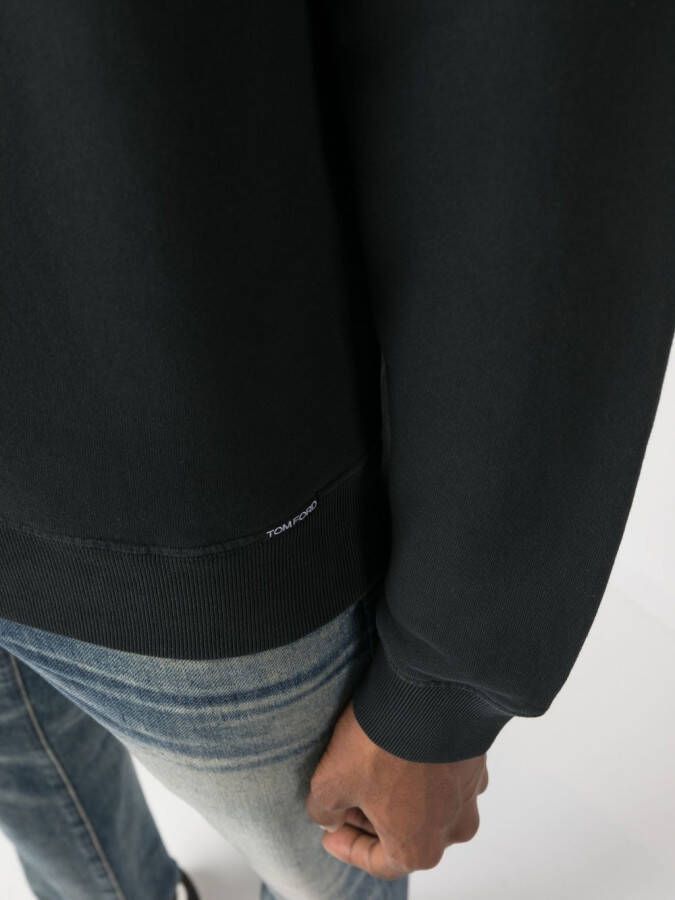 TOM FORD Sweater met raglan mouwen Zwart