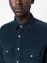 TOM FORD Ribfluwelen overhemd Blauw - Thumbnail 5