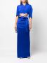 TOM FORD Satijnen rok Blauw - Thumbnail 2