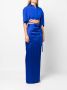 TOM FORD Satijnen rok Blauw - Thumbnail 3