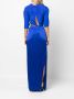 TOM FORD Satijnen rok Blauw - Thumbnail 4