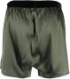 TOM FORD Satijnen boxershorts Groen - Thumbnail 2